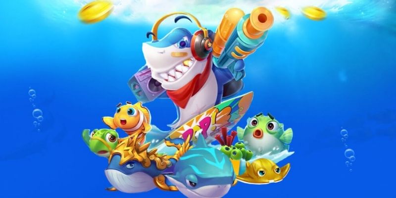Thế giới đại dương rực rỡ trong bắn cá casino